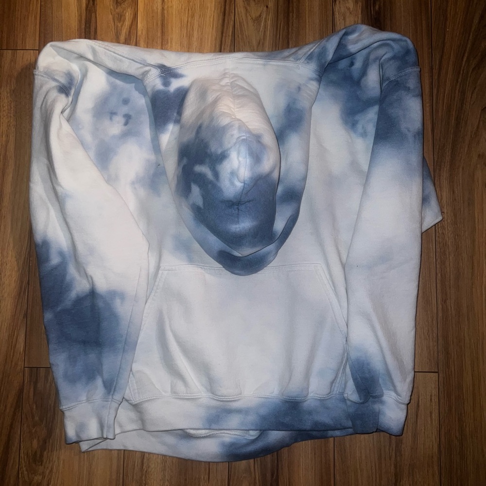 Custom tie die hoodie